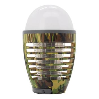  LED Hordozható újratölthető lámpa rovarcsapdával LED/2W/3,7V IPX4 terepszínű  kép