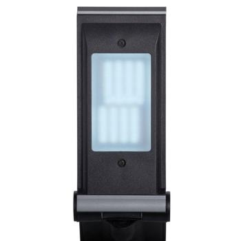 LED íróasztal lámpa MAULoptimus, ezüst, bilincses talp, dimmelhető CCT kép