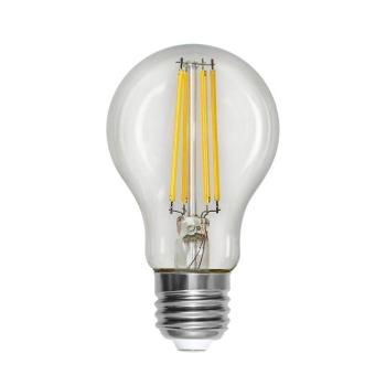 LED izzó A60 E27 8 W 810 lm világos 2,700K izzószál dim kép