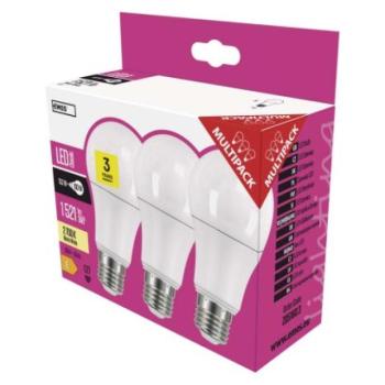 LED izzó Classic A60 / E27 / 13,2 W (100 W) / 1 521 lm / meleg fehér kép