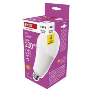LED izzó Classic A95 / E27 / 28 W (200 W) / 3452 lm / Természetes fehér kép