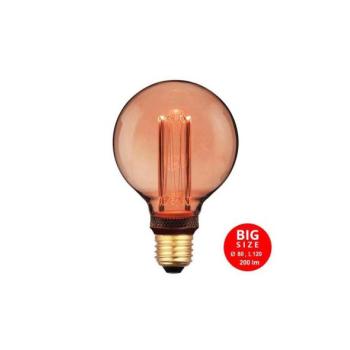  LED Izzó DECO VINTAGE G80 E27/4W/230V 1800K  kép