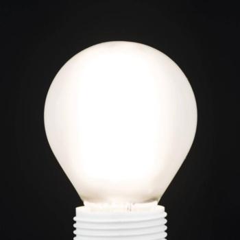 LED izzó E14 G45, matt, 6W, 2,700 K, 720 lm, dimmelhető kép
