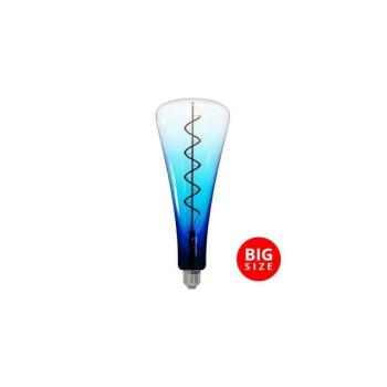  LED Izzó FILAMENT SHAPE T110 E27/5W/230V 1800K kék  kép