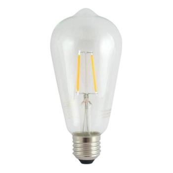  LED Izzó FILAMENT VINTAGE ST64 E27/4W/230V 2700K  kép