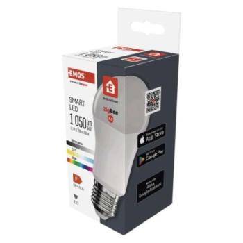 LED izzó GoSmart A60 / E27 / 11 W (75 W) / 1 050 lm / RGB / dimmelhető / Zigbee kép