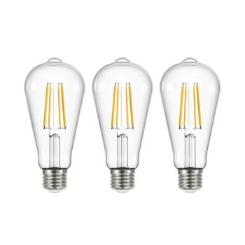 LED izzó izzó világos E27 3.8W 3000K 806lm 3 darabos készlet kép