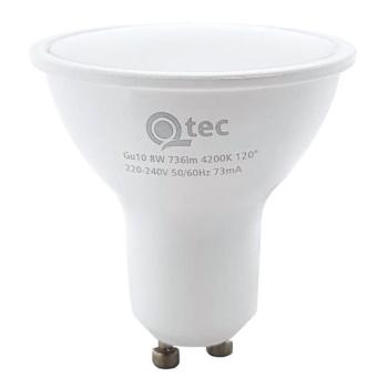  LED Izzó Qtec GU10/8W/230V 4200K  kép