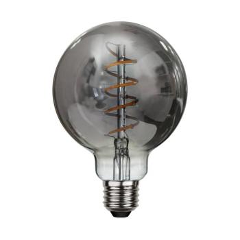 LED izzó Spirál izzószál, G95, E27, 2 W szürke, fényerőszabályozható kép