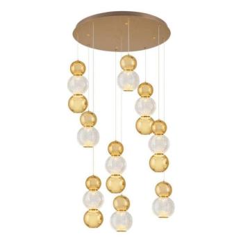  LED kábeles csillár CREMONA LED/51W/230V 3000K arany  kép