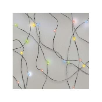  LED Karácsonyi fényfüzér 20xLED/2xAA 2,4m többszínű  kép