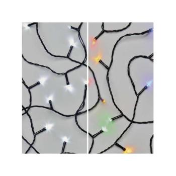  LED Karácsonyi kültéri lánc 100xLED/8 mód 15m IP44 hideg fehér/többszínű  kép