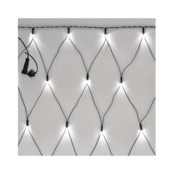  LED Karácsonyi kültéri lánc 160xLED/2x1,5m IP44 hideg fehér  kép