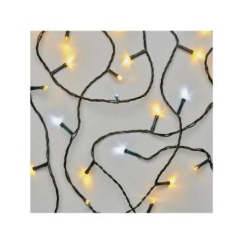  LED Karácsonyi kültéri lánc 80xLED/2 funkció 13m IP44 meleg/hideg fehér  kép