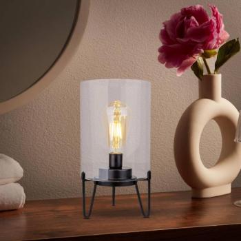 LED külső dekorvilágítás Lonna, akku, üveg, fém kép