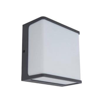 LED külső fali lámpa Doblo, téglalap 15 cm 4 000 K kép