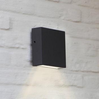 LED külső fali lámpa Gemini XF, alumínium antracit kép