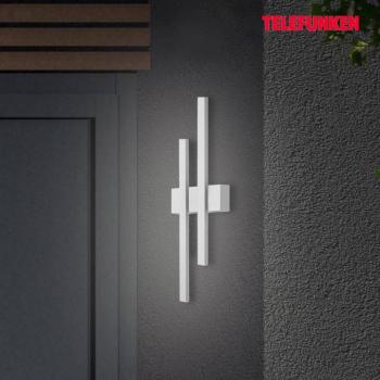 LED külső fali világítás Graz közvetett ezüst 2 i kép