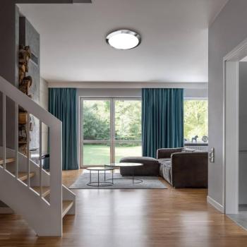 LED külső mennyezeti világítás 3766018 IP44, króm kép