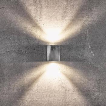 LED kültéri fali Canto Kubi 2 10cm horganyzott kép