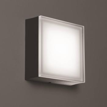 LED kültéri fali lámpa 1426 grafit 20 x 20 cm kép