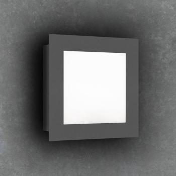 LED kültéri fali lámpa 3007LED, grafit kép