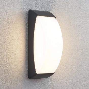 LED kültéri fali lámpa Alexey, IP65, s.szürke kép