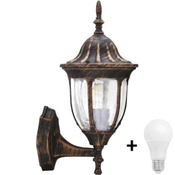  LED Kültéri fali lámpa FLORENCJA 1xE27/10W/230V IP43  kép