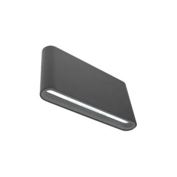  LED Kültéri fali lámpa FLOW 2xLED/6W/230V IP54 3000K antracit  kép