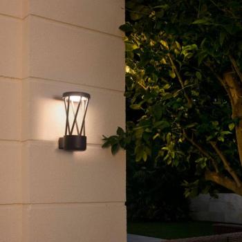 LED kültéri fali lámpa Twist kép