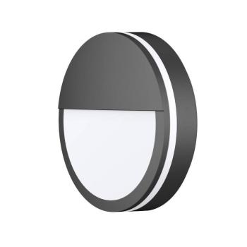 LED kültéri fali világítás CMD 9085, antracit, Ø 25 cm, lencse kép