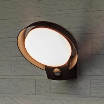 LED kültéri falilámpa Polo öntött alumínium érz.s kép