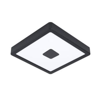 LED kültéri mennyezeti lámpa Iphias 2, 21x21 cm, fekete kép
