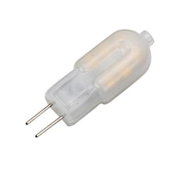LED lámpa , 12V DC , kapszula , G4 foglalat , 2 Watt , 360°, hideg fehér , Optonica kép