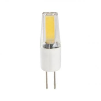 LED lámpa , 12V DC , kukorica , G4 foglalat , 2 Watt , 300° , szilikon bevonat , meleg fehér, COB , Optonica kép