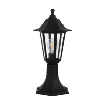 LED lámpa , állólámpa , E27 foglalat , 42 cm , fekete , kültéri , EGLO , DUANERA , 33779 kép