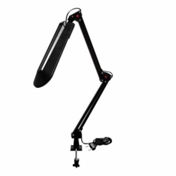 LED lámpa , asztali , állítható , befogótalppal , 7W , természetes fehér , fekete , Alina kép