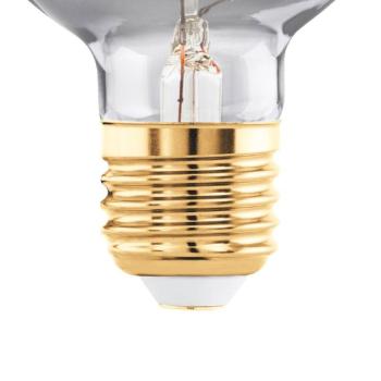 LED lámpa E27 4W G60 2,000K izzószál füstös, fényerő szabályozható kép