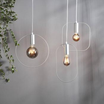 LED lámpa E27 A60 Edison 2W Plain Smoke 2100K kép