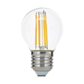 LED lámpa E27 G45 4,5W izzószál átlátszó 827 dimm kép