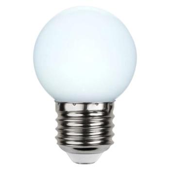 LED lámpa E27 G45 tündérfényekhez, fehér 6,500K kép