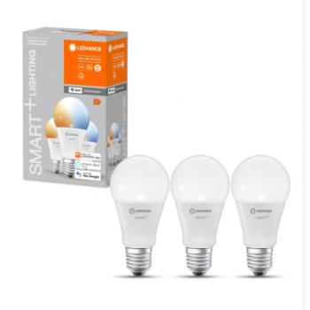 LED lámpa , égő , 3 x E27 , 3 x 9.5W , CCT , dimmelhető , LEDVANCE Smart+ WIFI kép