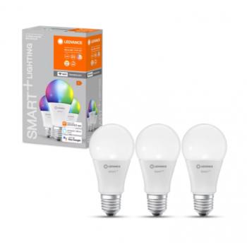 LED lámpa , égő , 3 x E27 , 3 x 9W , RGBW , CCT , dimmelhető , LEDVANCE Smart+ WIFI kép