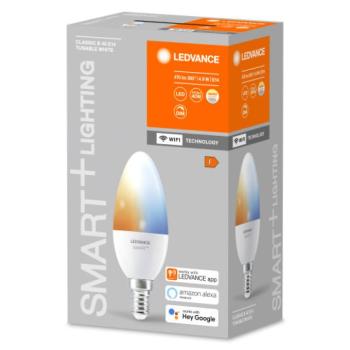 LED lámpa , égő , E14 , 4.9W , CCT , dimmelhető , LEDVANCE Smart+ WIFI kép