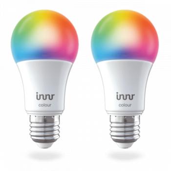 LED lámpa , égő , INNR , 2 x E27 , 2 x 9.5 Watt , RGB , CCT , dimmelhető , Philips Hue kompatibilis kép