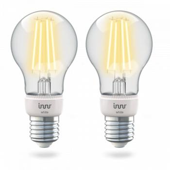 LED lámpa , égő , INNR , izzószálas hatás , filament , 2 x E27 , 2 x 4.2 Watt , meleg fehér , dimmelhető , Philips Hue kompatibilis kép