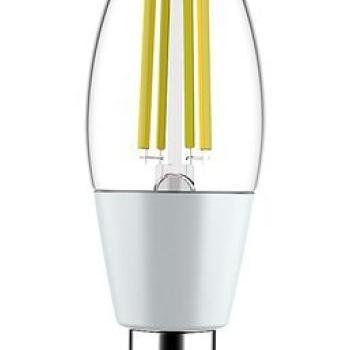 LED lámpa , égő , izzószálas hatás , filament , E14 , 2W , meleg fehér , &quot;A&quot; energiaosztály , Rábalux kép