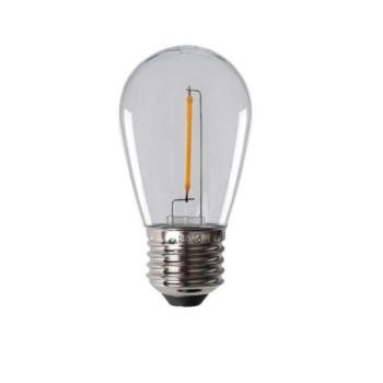 LED lámpa , égő , izzószálas hatás , filament , E27 , 0.5 Watt , 50 lm/w , meleg fehér , KANLUX kép