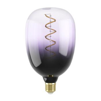 LED lámpa , égő , izzószálas hatás , filament , E27 , 4W , dimmelhető , meleg fehér , fekete-ibolya , EGLO , 110226 kép