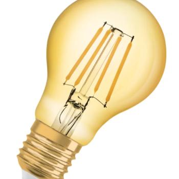 LED lámpa , égő , izzószálas hatás , filament , E27 , 6.5W , vintage , LEDVANCE (OSRAM) kép